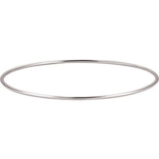 Sterling Silver 1.5 mm Bangle 8" Bracelet