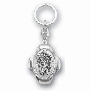 St Christopher Key Chain