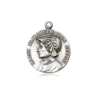 Pewter Saint Elizabeth Ann Seton Medal