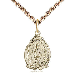 14kt Gold Filled Miraculous Medal Religious Jewelry