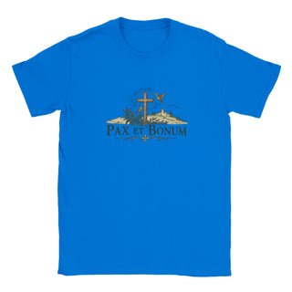 St. Francis of Assisi Pax et Bonum Wooden Cross T-Shirt - view 10