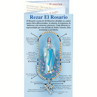Rezar El Rosario Pray the Rosary Pamphlet - 100 Pack