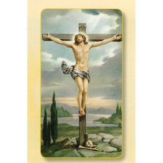 Crucifixion Holy Card - 100-Pack