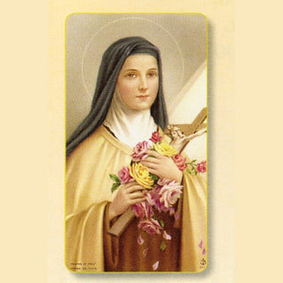 St Theresa Holy Card - 100-Pack