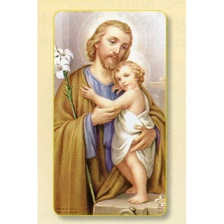 St Joseph Holy Card - 100-Pack