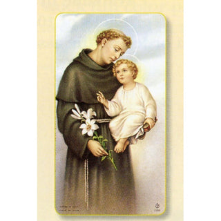 St Anthony Holy Card - 100-Pack