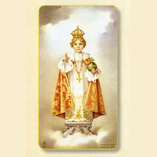 Infant Of Prague Holy Card - 100-Pack
