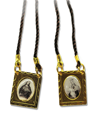 Gold Metal Scapular 12-Pack