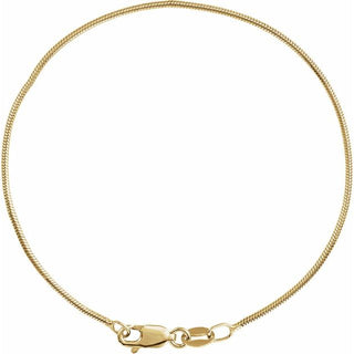 1.2 mm Round Snake Chain