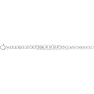 Graduated Curb Chain Bracelet