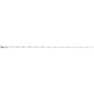 2.5 mm Light Paperclip-Style Starburst Mirror Chain
