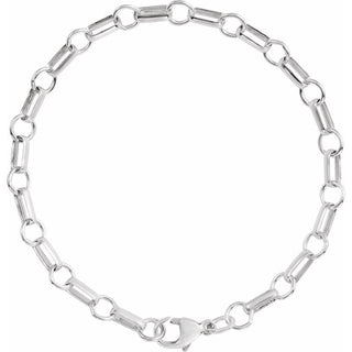 5.3 mm Paperclip-Style Chain