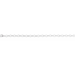 5.3 mm Paperclip-Style Chain