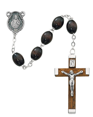 Brown Wood Rosary