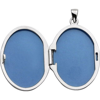 Sterling Silver Oval Locket
