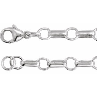 5.3 mm Paperclip-Style Chain