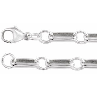 6 mm Paperclip-Style Chain