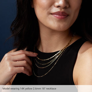 2.6 mm Paperclip-Style Chain