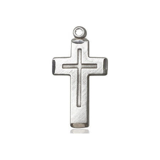 Sterling Silver Cross Medal