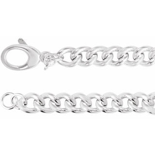 Graduated Curb Chain Bracelet