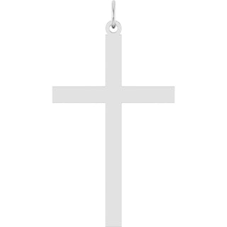 Platinum Cross Pendant