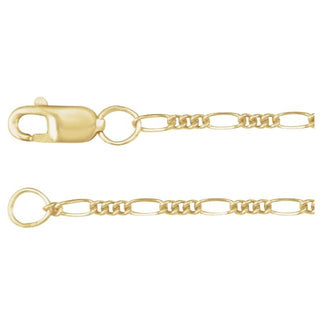 1.5 mm Figaro Chain