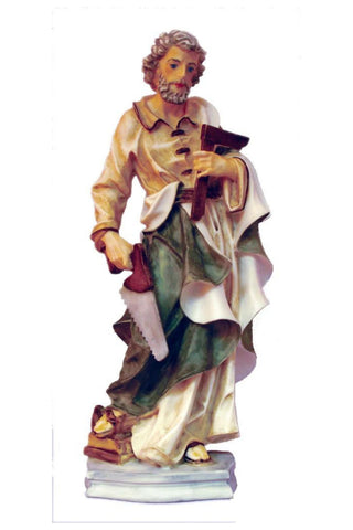 St. Joseph the Worker in Color  8"