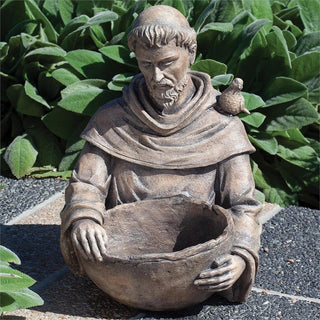 19-Inch Saint Francis Bird Bath