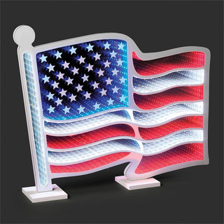 18.75-Inch Flag Eternity Light