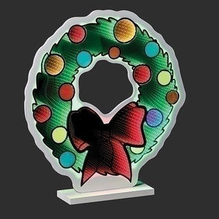 24.5-Inch Led Wreath Table Decor Eternity Light