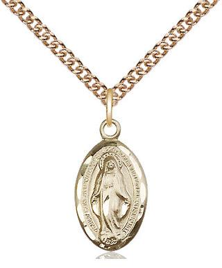 14kt Gold Filled Miraculous Medal Religious Jewelry