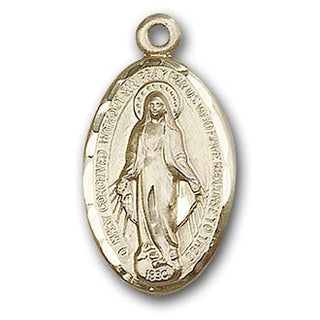 14K Gold-Filled Miraculous Medal - No Chain
