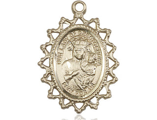 14kt Gold Filled Our Lady of Czestochowa Medal
