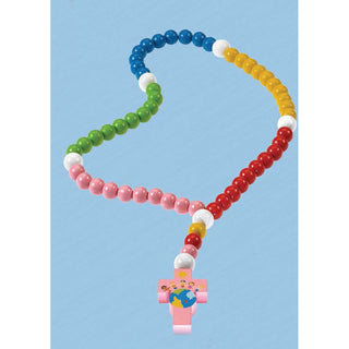 Children of the World - Pink Baby Rosary - TESTED and Lead Free