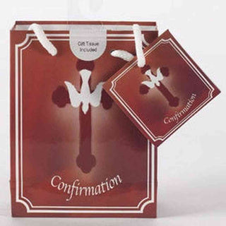 12-Pack - Small Confirmation Gift Bag with Gift Tissue