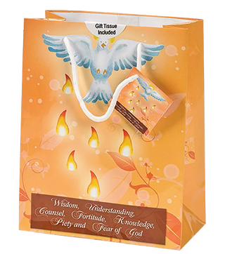 Small Confirmation Gift Bag with Gift Tissue