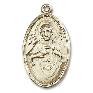 14kt Gold Filled Scapular Medal