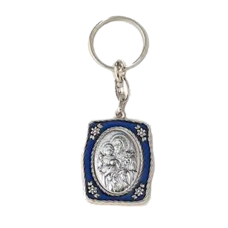 6-pack - St. Joseph Enamel Key Ring