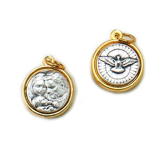 Double-sided, Two-tone Medals - Holy Family/Holy Spirit 25-pack