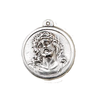 Bulk Silver Tone Crown of Thorns Medals