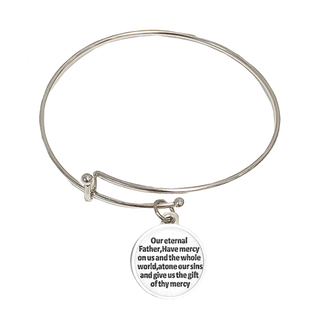 4-Pack - Divine Mercy Bangle Bracelet