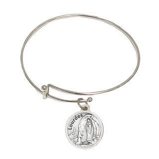 4-pack - Lady of Lourdes Bangle Bracelet
