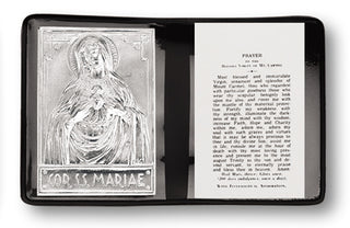 Immaculate Heart Of Mary PlaqueFldr with Prayer 10-Pack