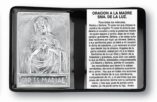 Immaculate Heart Of Mary PlaqueSpanish 10-Pack