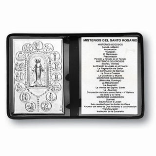 Mysteries Of Rosary Folder Spanish 10-Pack