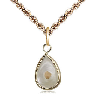 14kt Gold Filled Mustard Seed Medal Religious Jewelry