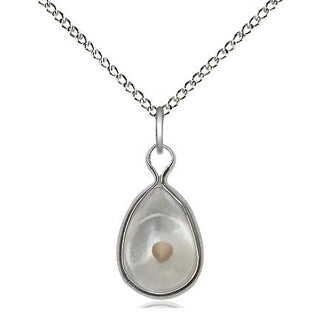 Sterling Silver Mustard Seed Medal Religious Jewelry