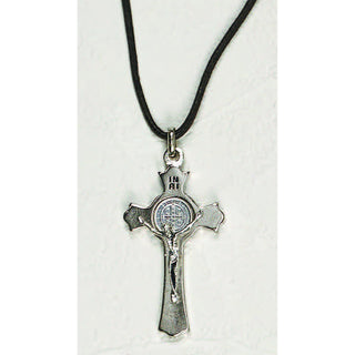 2" St Benedict Cross with Silver design