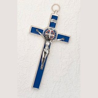 8 inch Blue Enamel with Blue Enamel Pendant
