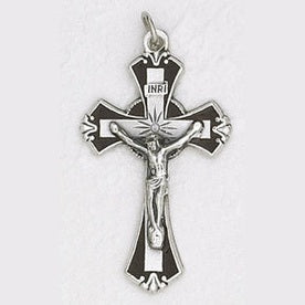 Bulk Classic Cross Silver Tone and Enamel - 32 Options